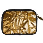 Gold Crush  Digital Camera Leather Case Back