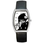 MRN Barrel Style Metal Watch Front