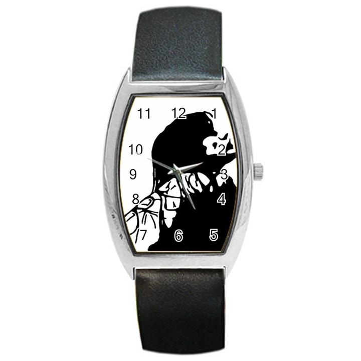 MRN Barrel Style Metal Watch