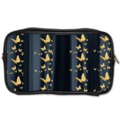 Golden Butterflies  Toiletries Bag (two Sides) by PollyParadiseBoutique7