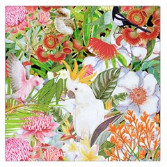 Birds of Paradise  Square Satin Scarf (36  x 36 )