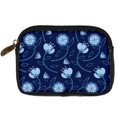 Flower Digital Camera Leather Case