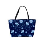 Flower Classic Shoulder Handbag Back