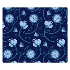 Flower Premium Plush Fleece Blanket (small) by zappwaits