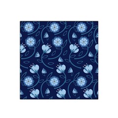 Flower Satin Bandana Scarf 22  X 22  by zappwaits