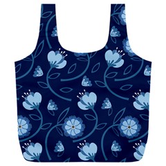 Flower Full Print Recycle Bag (xxxl) by zappwaits