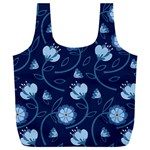 Flower Full Print Recycle Bag (XXXL) Front