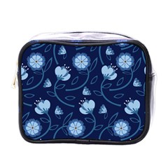 Flower Mini Toiletries Bag (one Side) by zappwaits