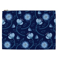 Flower Cosmetic Bag (xxl) by zappwaits