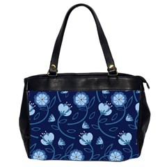 Flower Oversize Office Handbag (2 Sides) by zappwaits