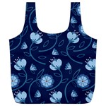 Flower Full Print Recycle Bag (XL) Front