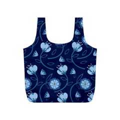 Flower Full Print Recycle Bag (s) by zappwaits