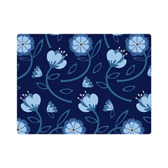 Flower One Side Premium Plush Fleece Blanket (mini) by zappwaits