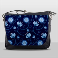 Flower Messenger Bag by zappwaits