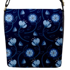 Flower Flap Closure Messenger Bag (s) by zappwaits