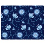 Flower Premium Plush Fleece Blanket (Medium) 60 x50  Blanket Front