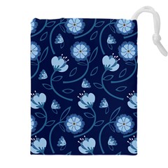 Flower Drawstring Pouch (4xl) by zappwaits