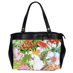 Birds Of Paradise Australia  Oversize Office Handbag (2 Sides) by PollyParadiseBoutique7