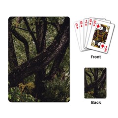 Botanical Motif Trees Detail Photography Playing Cards Single Design (rectangle)