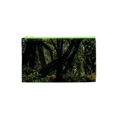 Botanical Motif Trees Detail Photography Cosmetic Bag (xs) by dflcprintsclothing