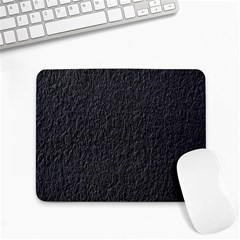 Black Wall Texture Small Mousepad by artworkshop