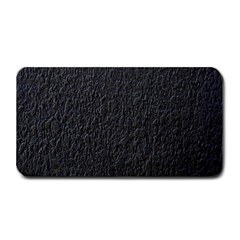 Black Wall Texture Medium Bar Mat by artworkshop