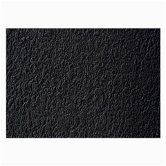 Black Wall Texture Large Glasses Cloth by artworkshop