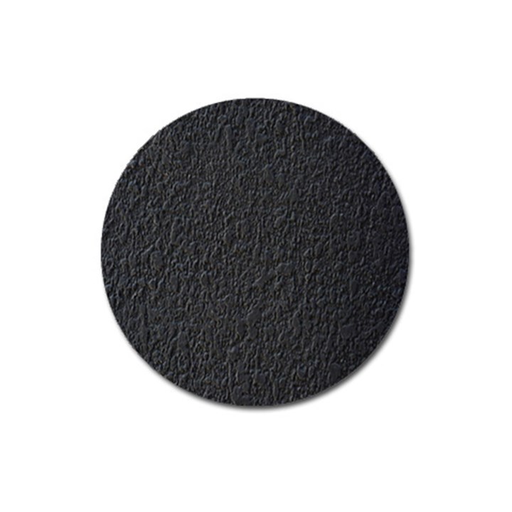 Black Wall Texture Magnet 3  (Round)