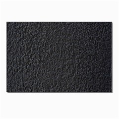 Black Wall Texture Postcard 4 x 6  (pkg Of 10) by artworkshop