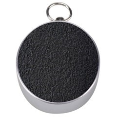 Black Wall Texture Silver Compasses by artworkshop