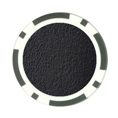 Black Wall Texture Poker Chip Card Guard by artworkshop