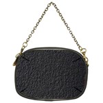 Black Wall Texture Chain Purse (Two Sides) Front