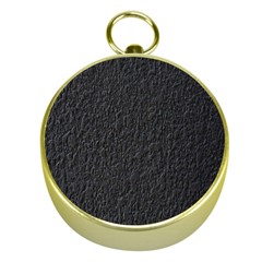 Black Wall Texture Gold Compasses by artworkshop