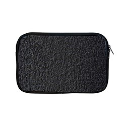 Black Wall Texture Apple Macbook Pro 13  Zipper Case by artworkshop