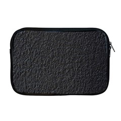 Black Wall Texture Apple Macbook Pro 17  Zipper Case