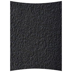 Black Wall Texture Back Support Cushion by artworkshop