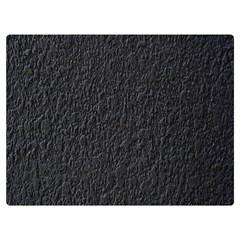 Black Wall Texture One Side Premium Plush Fleece Blanket (extra Small) by artworkshop