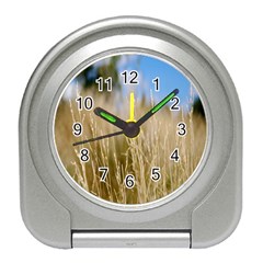 Close-up Ladang Whey Travel Alarm Clock by artworkshop