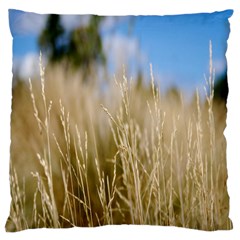 Close-up Ladang Whey Large Premium Plush Fleece Cushion Case (one Side) by artworkshop