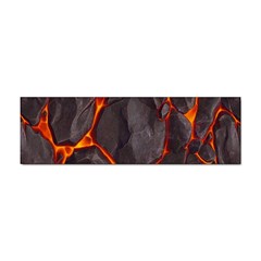 Lava Volcanic Rock Texture Sticker Bumper (10 Pack) by artworkshop