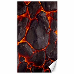 Lava Volcanic Rock Texture Canvas 40  X 72  by artworkshop