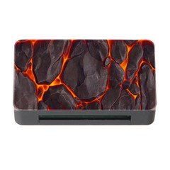 Lava Volcanic Rock Texture Memory Card Reader With Cf by artworkshop