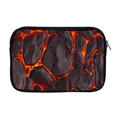 Lava Volcanic Rock Texture Apple Macbook Pro 17  Zipper Case