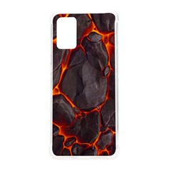 Lava Volcanic Rock Texture Samsung Galaxy S20plus 6 7 Inch Tpu Uv Case by artworkshop