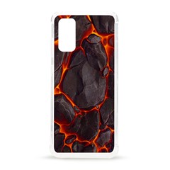 Lava Volcanic Rock Texture Samsung Galaxy S20 6 2 Inch Tpu Uv Case by artworkshop