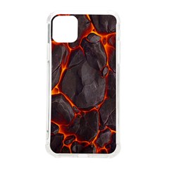 Lava Volcanic Rock Texture Iphone 11 Pro Max 6 5 Inch Tpu Uv Print Case by artworkshop