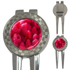 Raspberries 3-in-1 Golf Divots by artworkshop