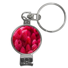 Raspberries Nail Clippers Key Chain by artworkshop