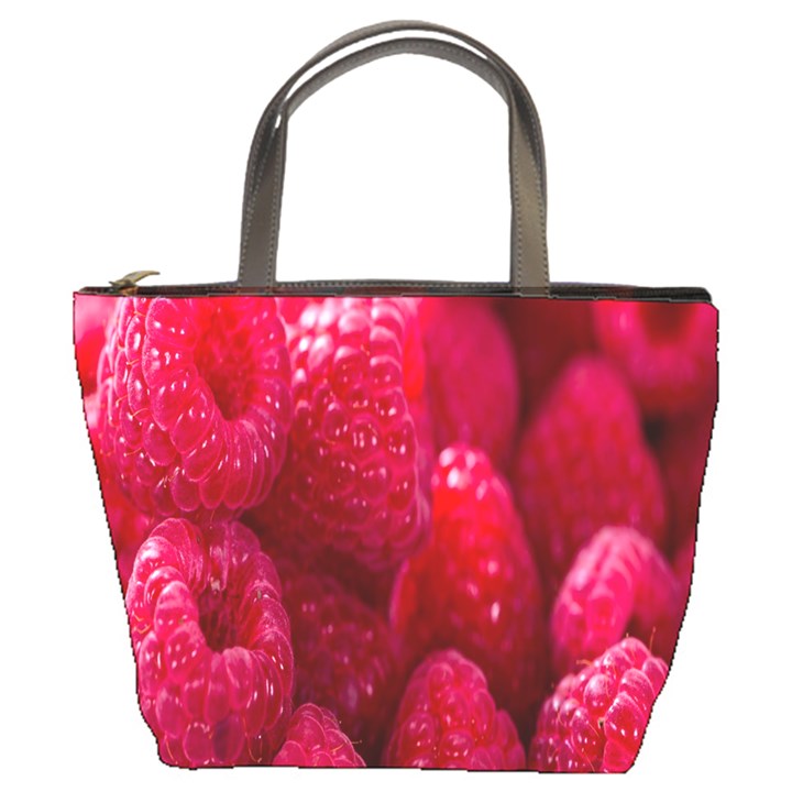 Raspberries Bucket Bag