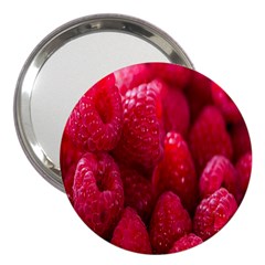 Raspberries 3  Handbag Mirrors